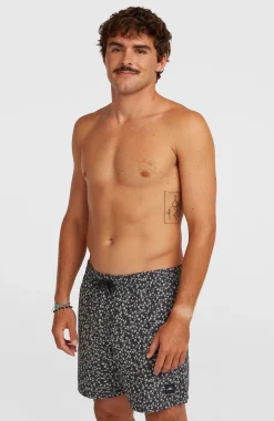 Homme O'Neill Shorts De Bain|Protection Anti-Uv-HommesShort de bain Print 16| Noire