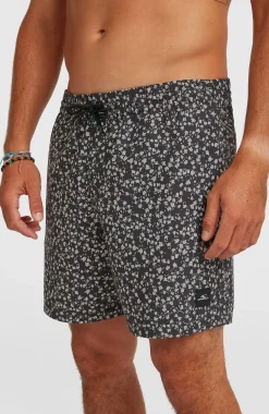 Homme O'Neill Shorts De Bain|Protection Anti-Uv-HommesShort de bain Print 16| Noire