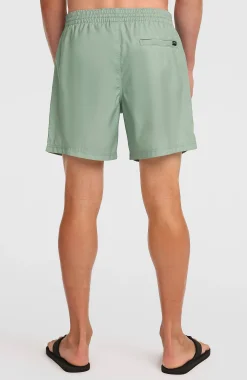 Homme O'Neill Shorts De Bain|Protection Anti-Uv-HommesShort de bain Uni Flower 16''| Vert Mix