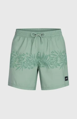 Homme O'Neill Shorts De Bain|Protection Anti-Uv-HommesShort de bain Uni Flower 16''| Vert Mix
