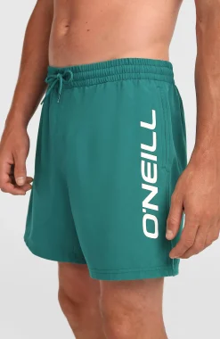 Homme O'Neill Shorts De Bain|Protection Anti-Uv-HommesShort de bain Logo 16''| Vert