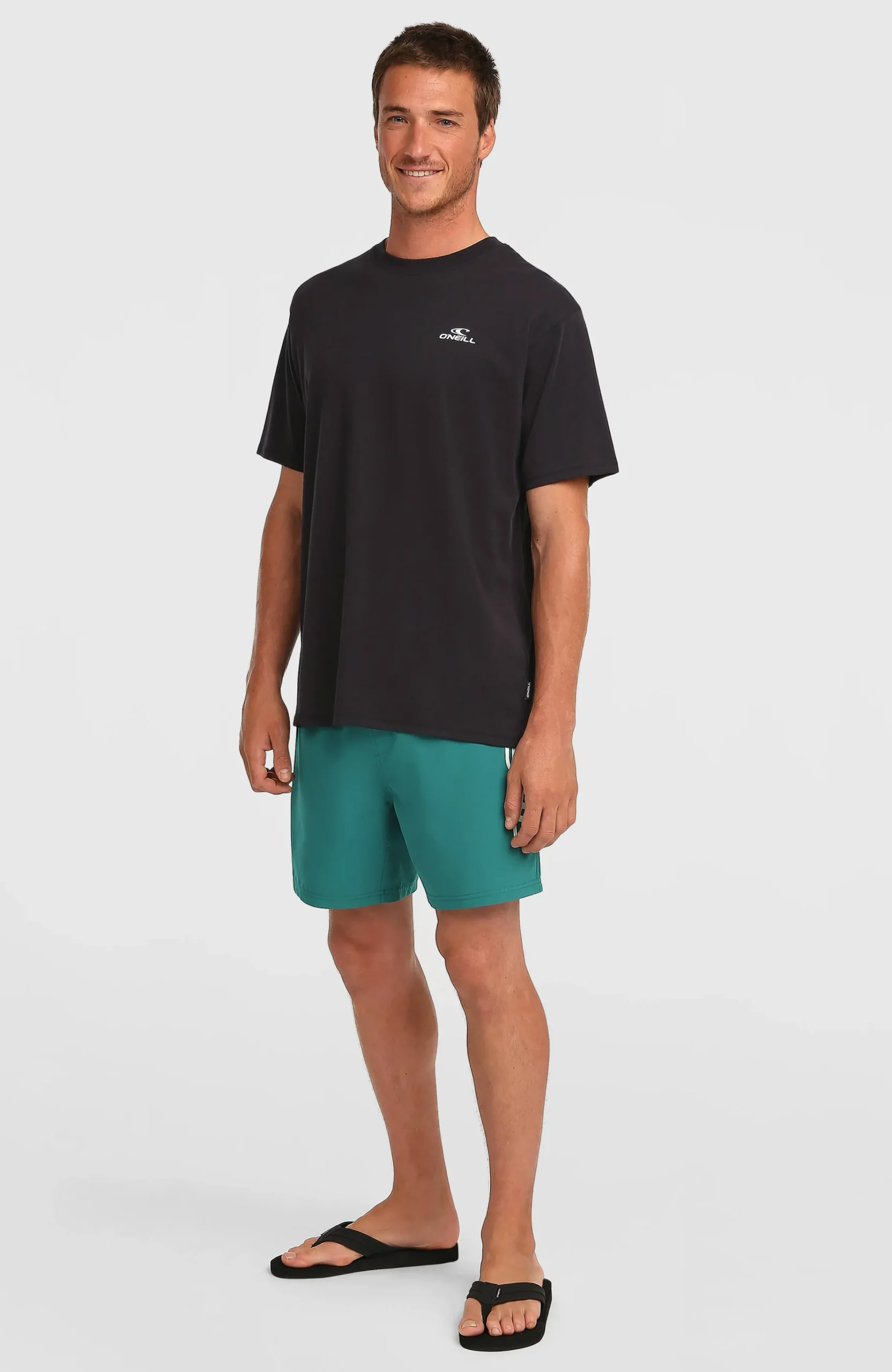 Homme O'Neill Shorts De Bain|Protection Anti-Uv-HommesShort de bain Logo 16''| Vert