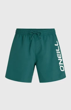 Homme O'Neill Shorts De Bain|Protection Anti-Uv-HommesShort de bain Logo 16''| Vert