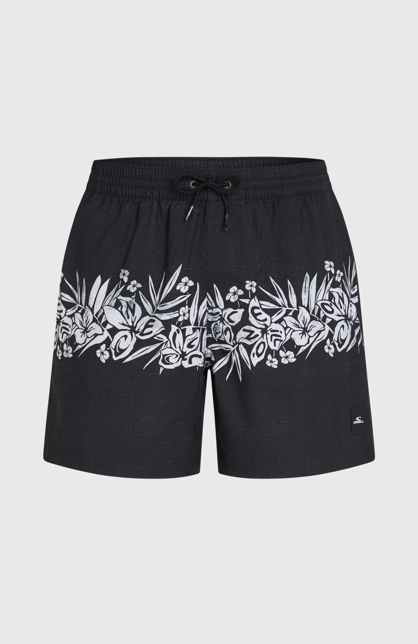 Homme O'Neill Shorts De Bain|Protection Anti-Uv-HommesShort de bain Uni Flower 16''| Noir Mix