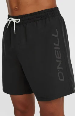 Homme O'Neill Shorts De Bain|Protection Anti-Uv-HommesShort de bain Logo 16''| Noire