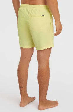 Homme O'Neill Shorts De Bain|Protection Anti-Uv-HommesShort de bain Vert 16''| Jaune