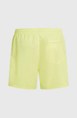 Homme O'Neill Shorts De Bain|Protection Anti-Uv-HommesShort de bain Vert 16''| Jaune