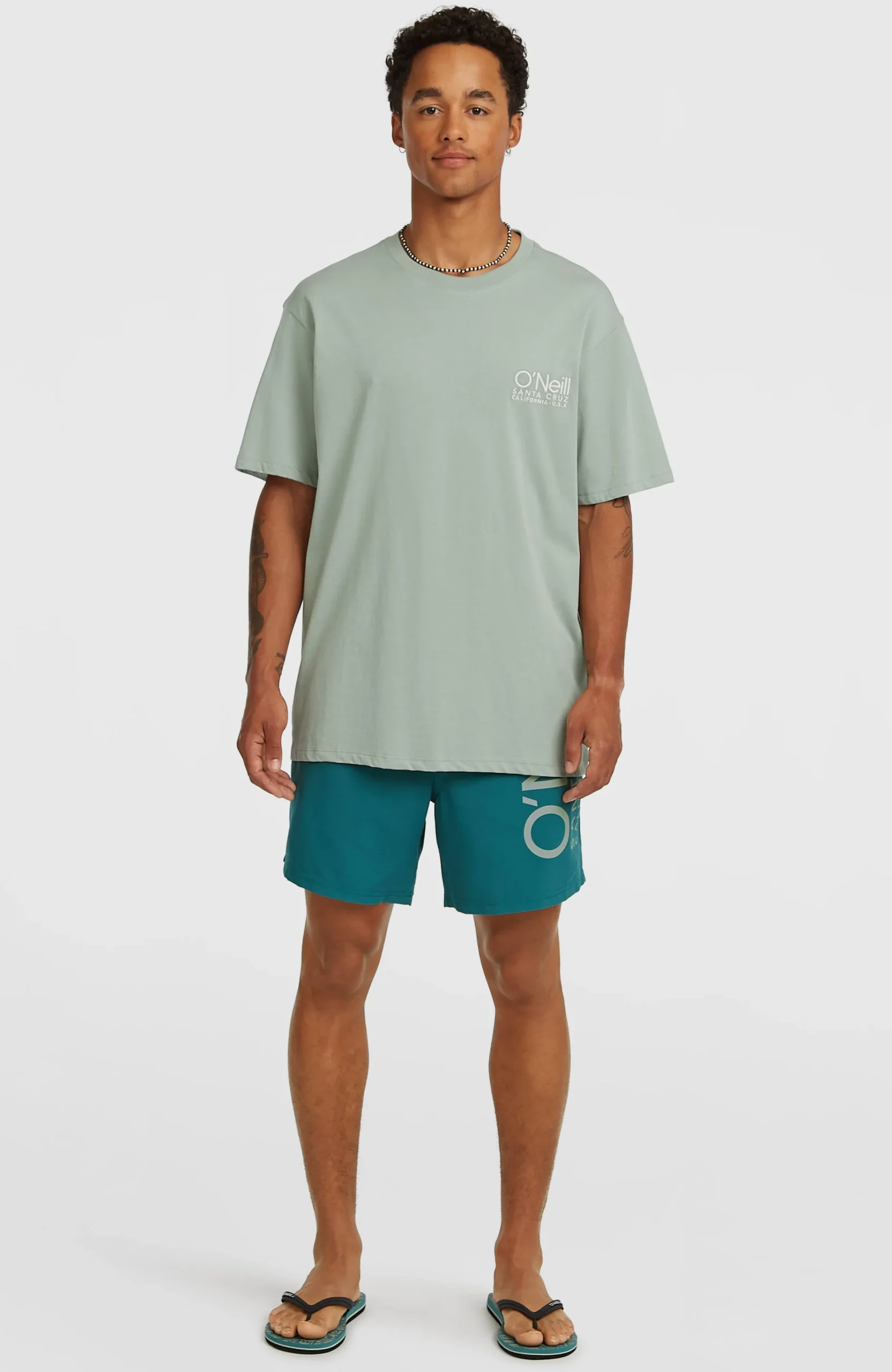 Homme O'Neill Shorts De Bain|Protection Anti-Uv-HommesShort de bain Cali 16''| Vert