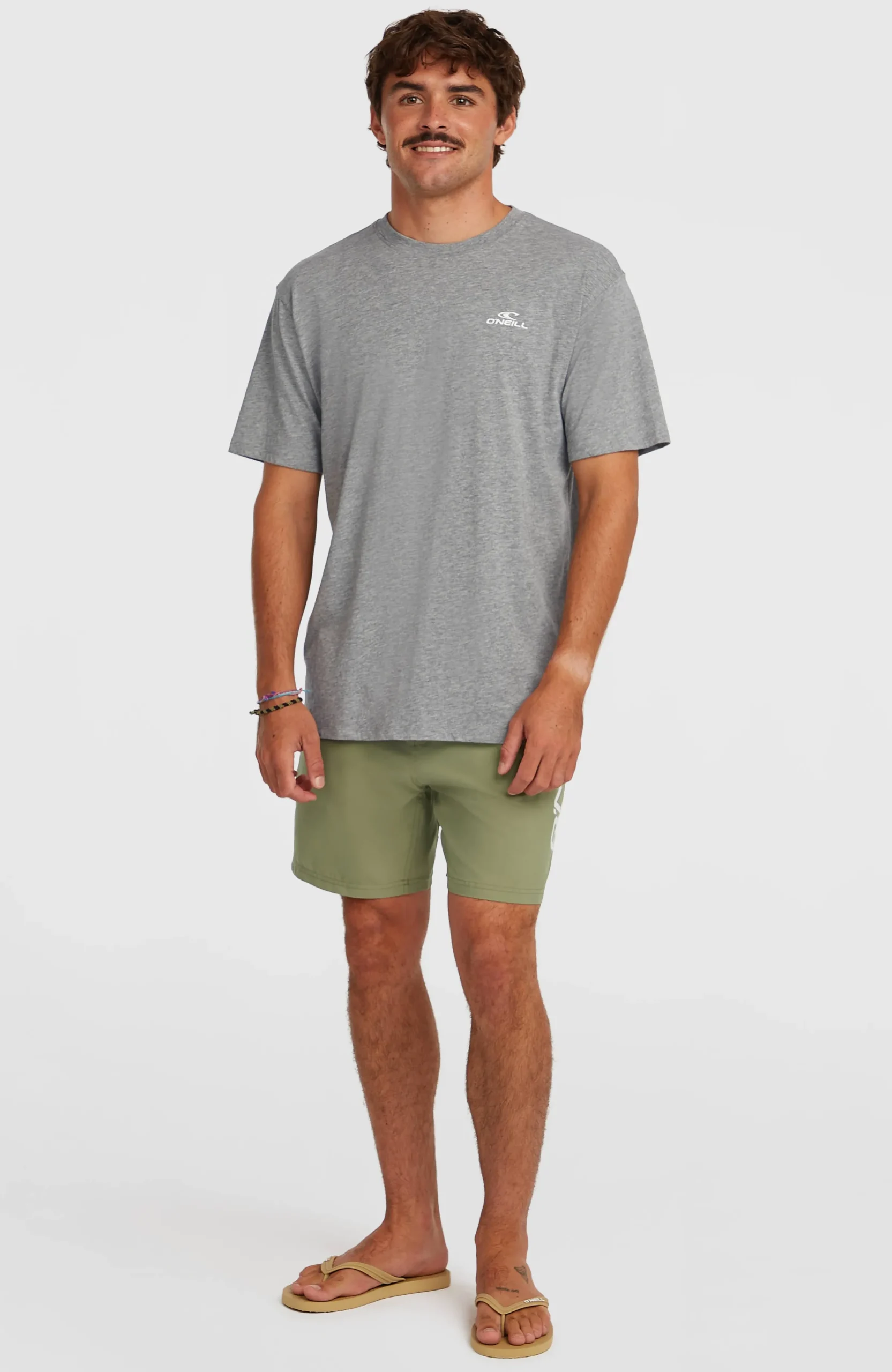 Homme O'Neill Shorts De Bain|Protection Anti-Uv-HommesShort de bain Logo 16''| Vert