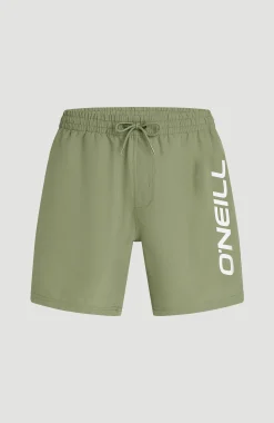 Homme O'Neill Shorts De Bain|Protection Anti-Uv-HommesShort de bain Logo 16''| Vert