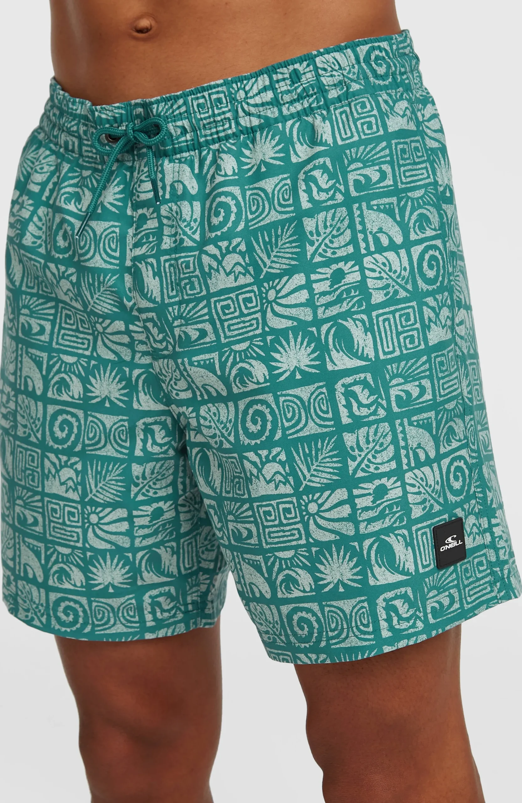 Homme O'Neill Shorts De Bain|Protection Anti-Uv-HommesShort de bain Print 16| Bleu