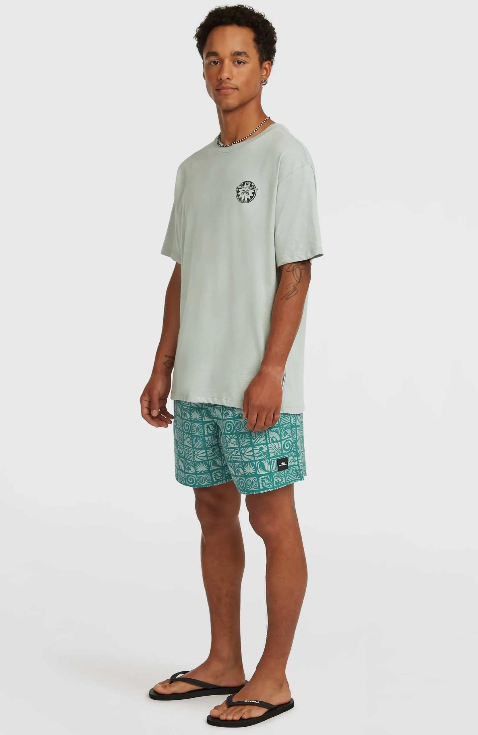 Homme O'Neill Shorts De Bain|Protection Anti-Uv-HommesShort de bain Print 16| Bleu