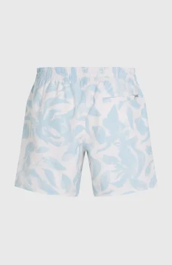 Homme O'Neill Shorts De Bain|Protection Anti-Uv-HommesShort de bain Print 16| Blanc