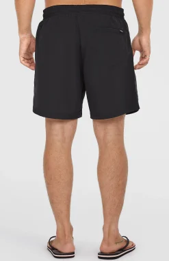 Homme O'Neill Shorts De Bain|Protection Anti-Uv-HommesShort de bain Vert 16''| Noire