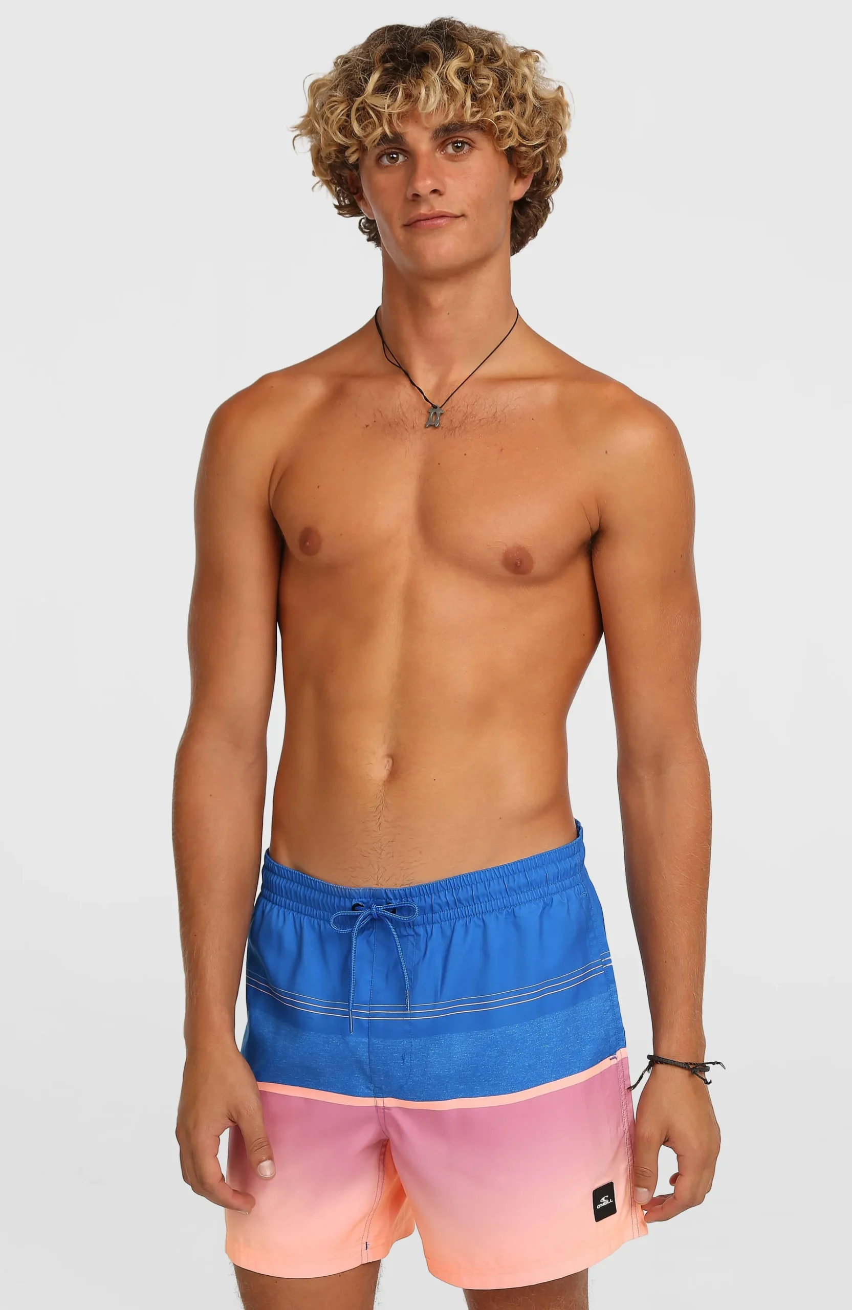 Homme O'Neill Shorts De Bain|Protection Anti-Uv-HommesShort de bain Gradient 15| Bleu Mix