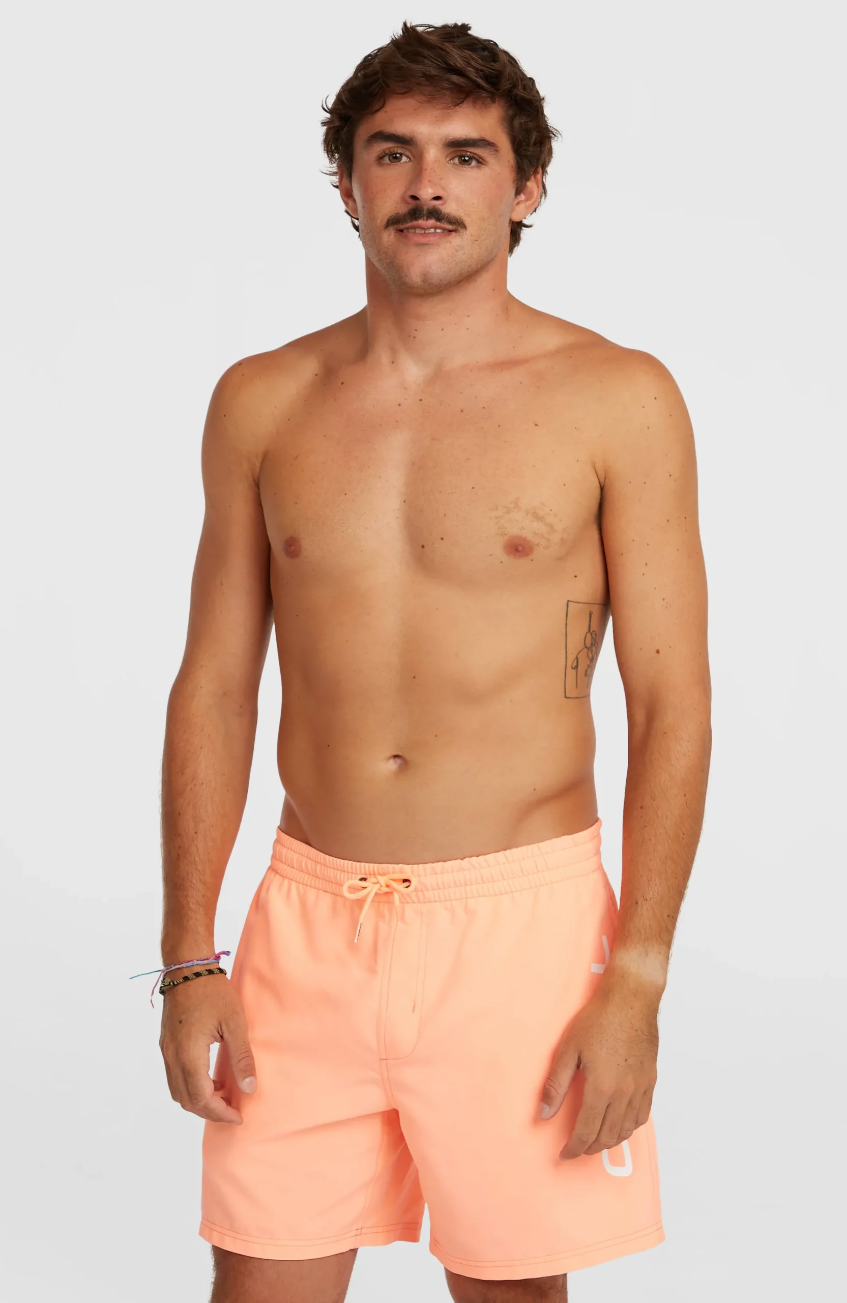 Homme O'Neill Shorts De Bain|Protection Anti-Uv-HommesShort de bain Logo 16''| Orange