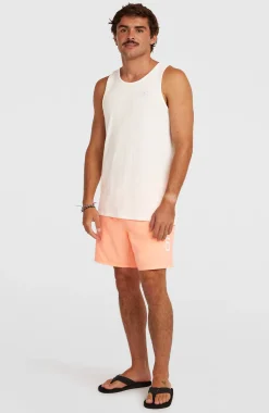 Homme O'Neill Shorts De Bain|Protection Anti-Uv-HommesShort de bain Logo 16''| Orange
