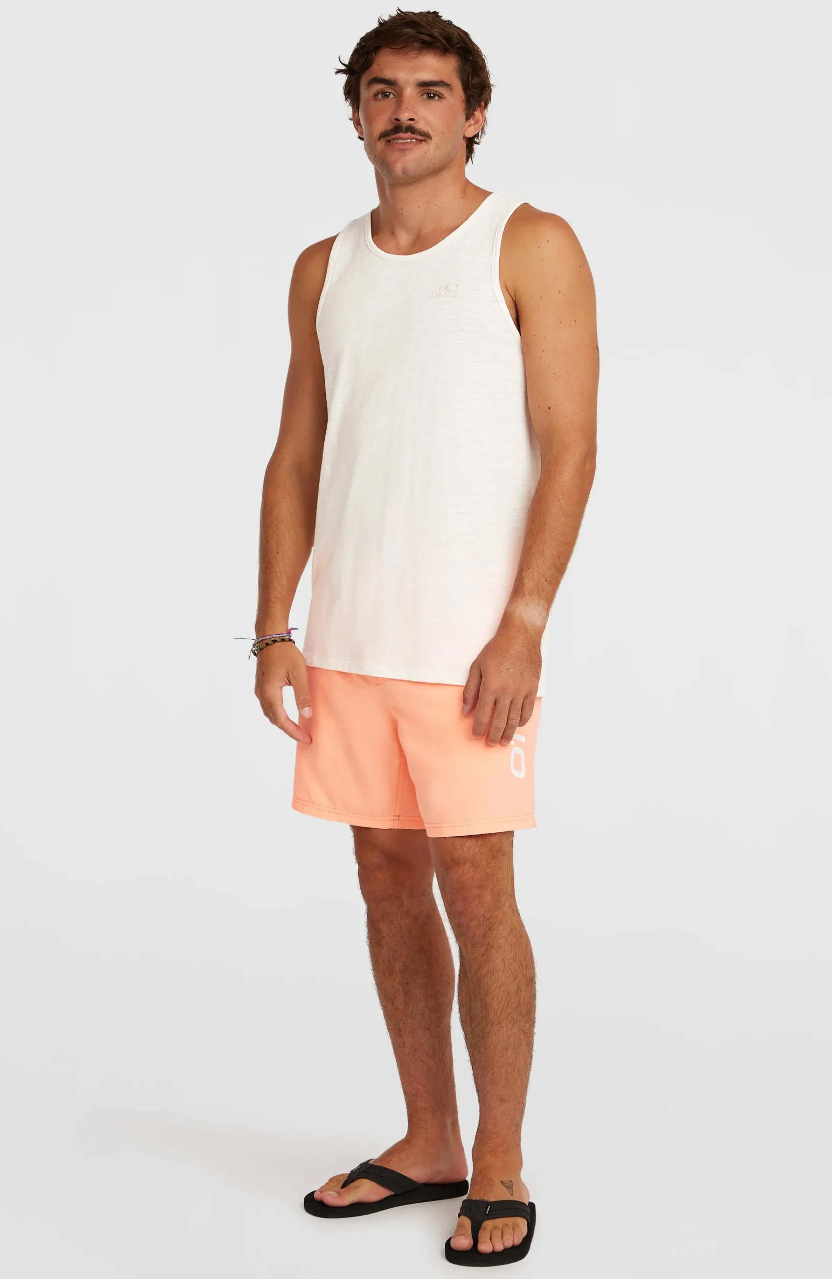 Homme O'Neill Shorts De Bain|Protection Anti-Uv-HommesShort de bain Logo 16''| Orange