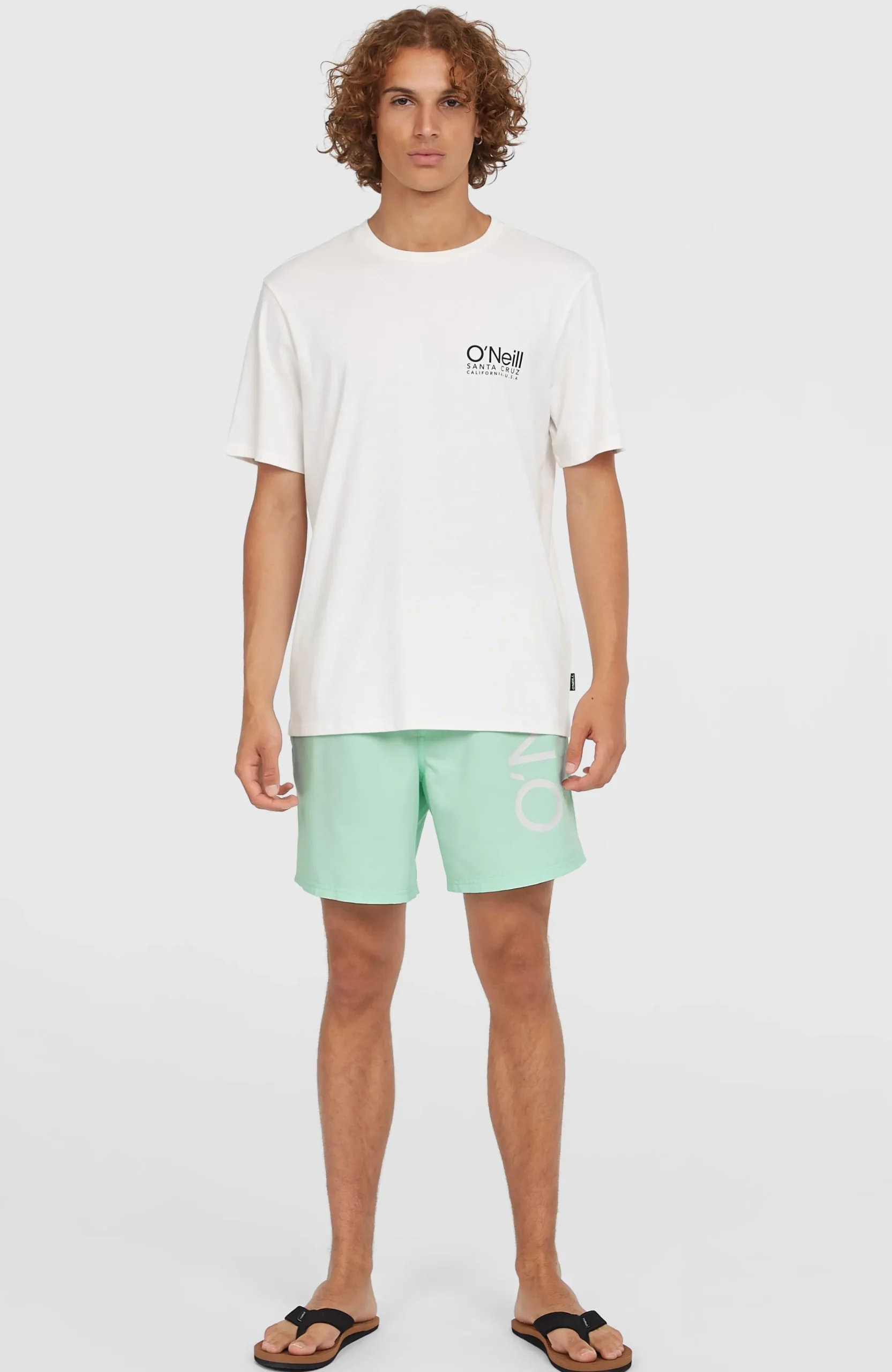 Homme O'Neill Shorts De Bain|Protection Anti-Uv-HommesShort de bain Original Cali 16''| Vert