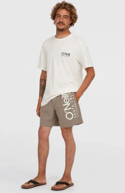 Homme O'Neill Shorts De Bain|Protection Anti-Uv-HommesShort de bain Original Cali 16''| Brun