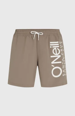 Homme O'Neill Shorts De Bain|Protection Anti-Uv-HommesShort de bain Original Cali 16''| Brun