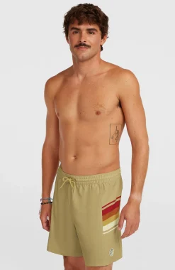 Homme O'Neill Shorts De Bain|Protection Anti-Uv-HommesShort de bain O'Riginals Side Panel 16| Beige