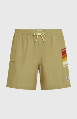 Homme O'Neill Shorts De Bain|Protection Anti-Uv-HommesShort de bain O'Riginals Side Panel 16| Beige