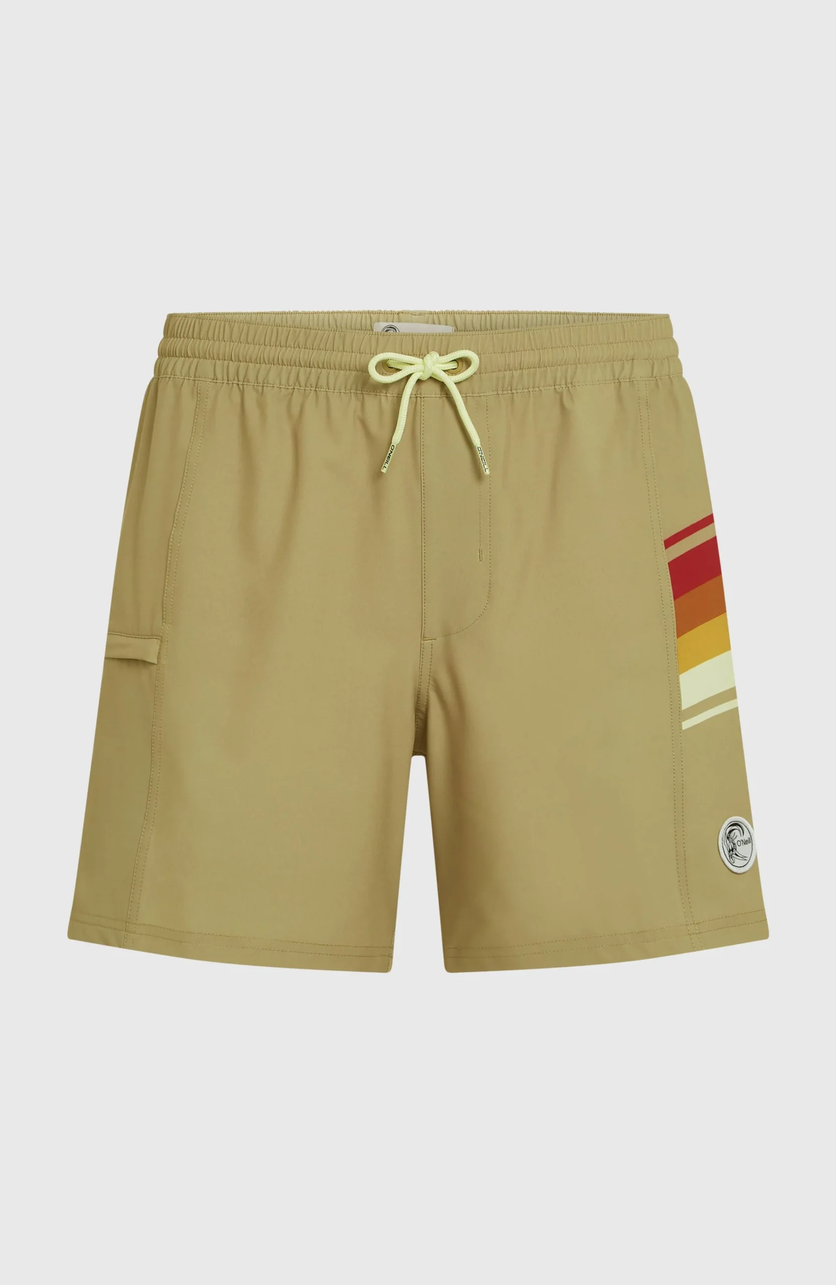 Homme O'Neill Shorts De Bain|Protection Anti-Uv-HommesShort de bain O'Riginals Side Panel 16| Beige