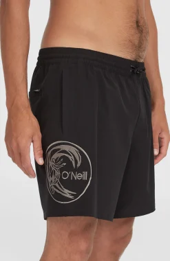 Homme O'Neill Shorts De Bain|Protection Anti-Uv-HommesShort de bain O'Riginals Cali Ocean 16''| Noire