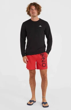 Homme O'Neill Shorts De Bain|Protection Anti-Uv-HommesShort de bain Original Cali 16''| Rouge