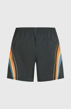 Homme O'Neill Shorts De Bain|Protection Anti-Uv-HommesShort de bain O'Riginals Longboard 15| Noir Mix