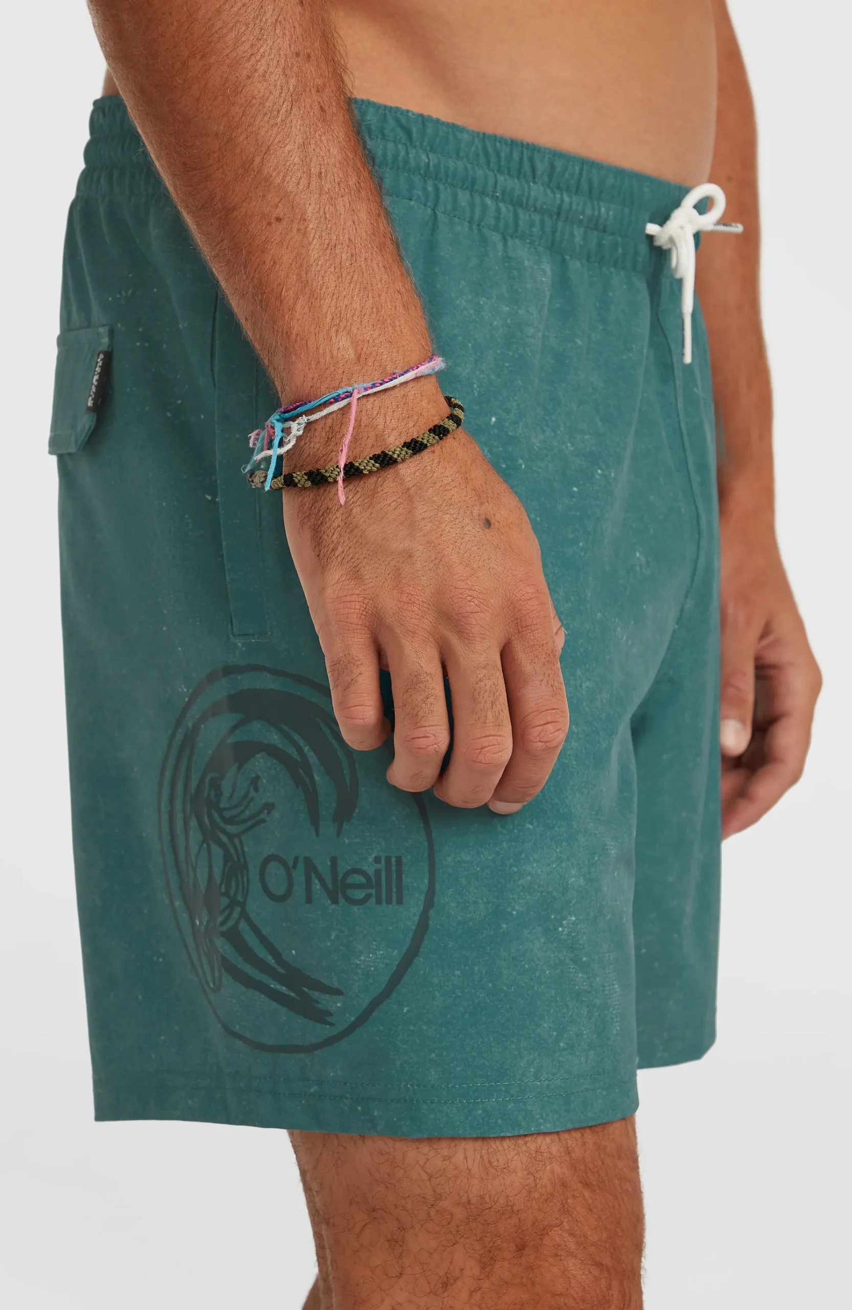 Homme O'Neill Shorts De Bain|Protection Anti-Uv-HommesShort de bain O'Riginals Cali Ocean 16''| Vert