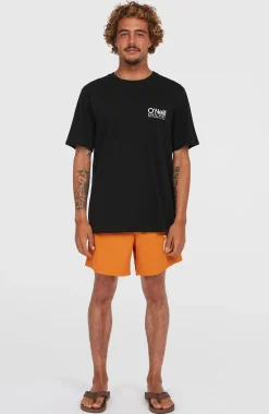 Homme O'Neill Shorts De Bain|Protection Anti-Uv-HommesShort de bain Original Cali 16''| Orange