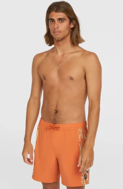 Homme O'Neill Shorts De Bain|Protection Anti-Uv-HommesShort de bain O'Riginals Side Panel 16| Orange