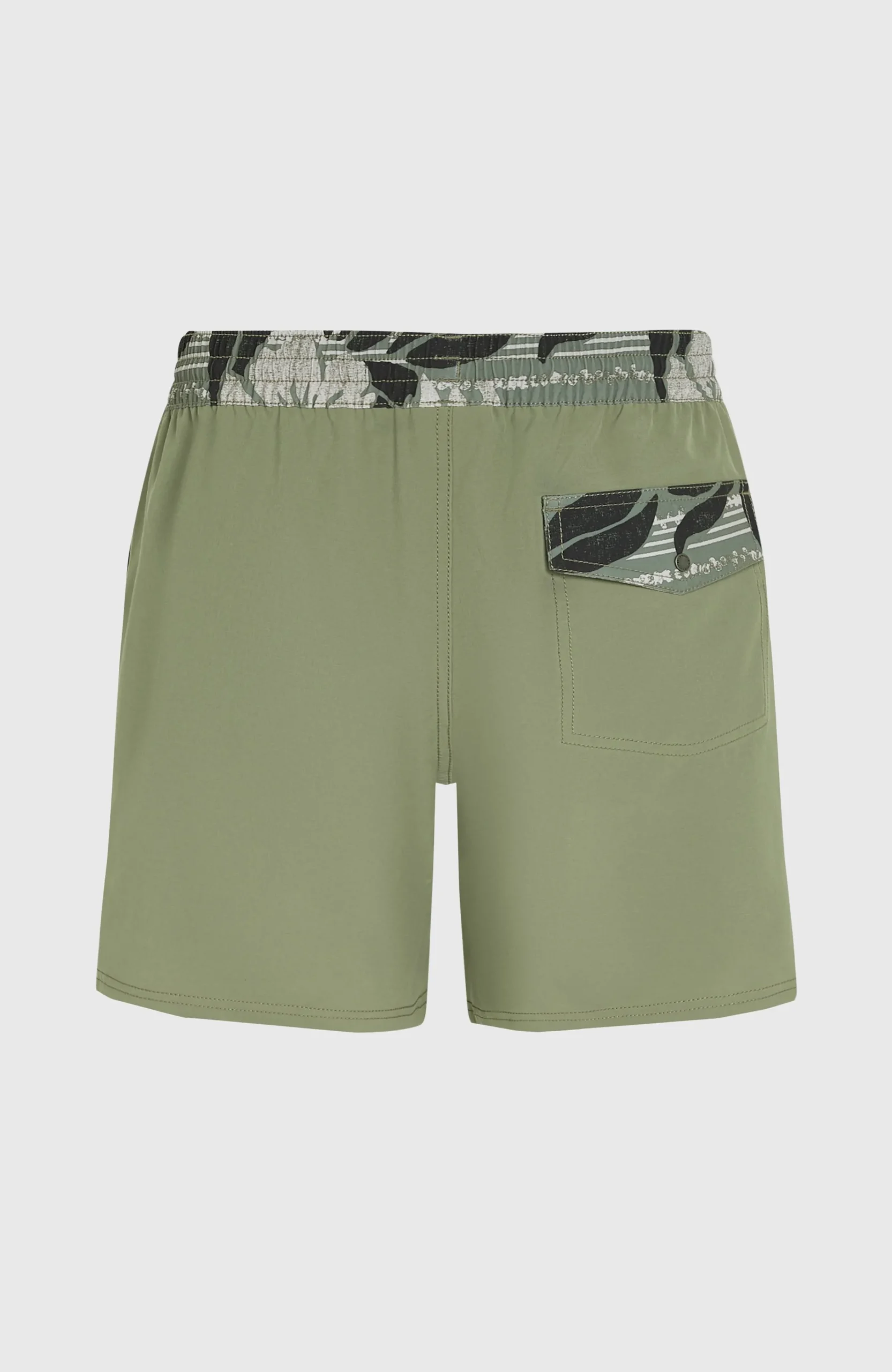 Homme O'Neill Shorts De Bain|Protection Anti-Uv-HommesShort de bain Pocket Print 16| Vert