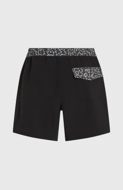 Homme O'Neill Shorts De Bain|Protection Anti-Uv-HommesShort de bain Pocket Print 16| Noire