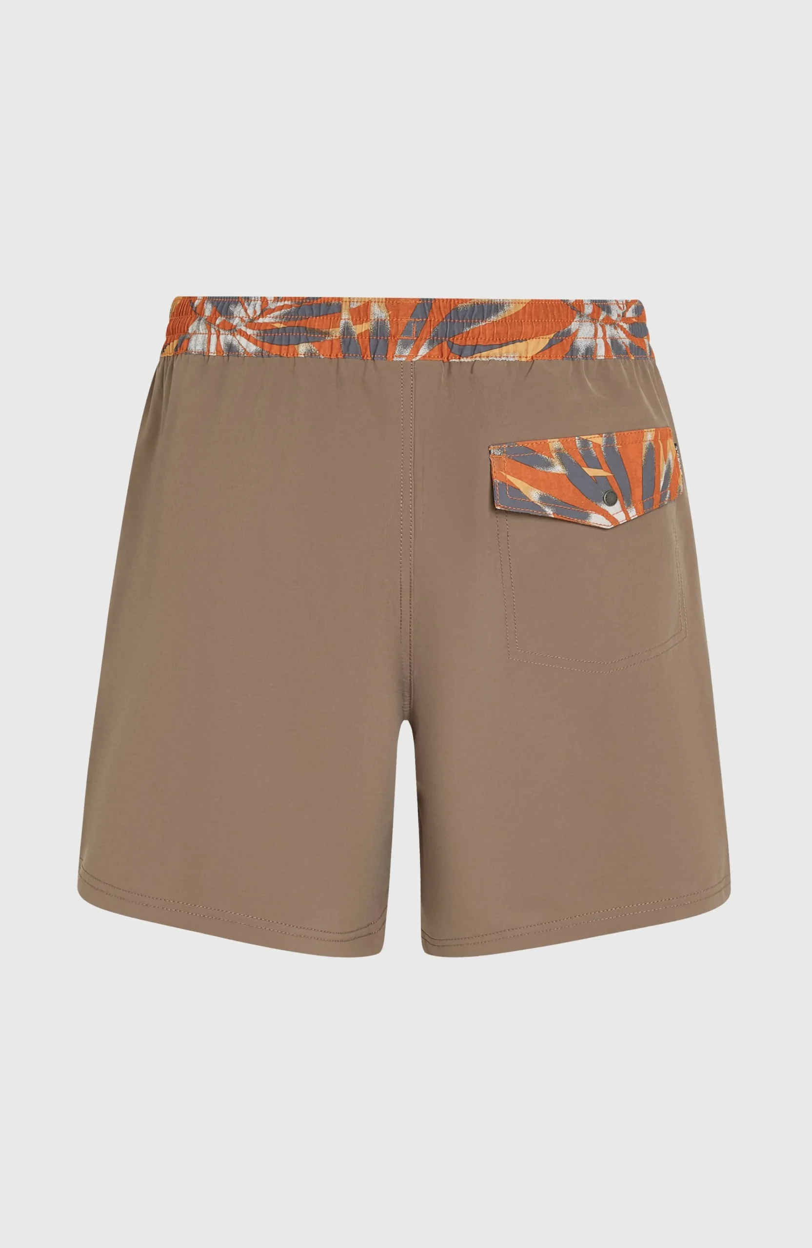 Homme O'Neill Shorts De Bain|Protection Anti-Uv-HommesShort de bain Pocket Print 16| Brun