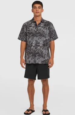 Homme O'Neill Shorts De Bain|Protection Anti-Uv-HommesShort de bain Pocket Print 16| Noire