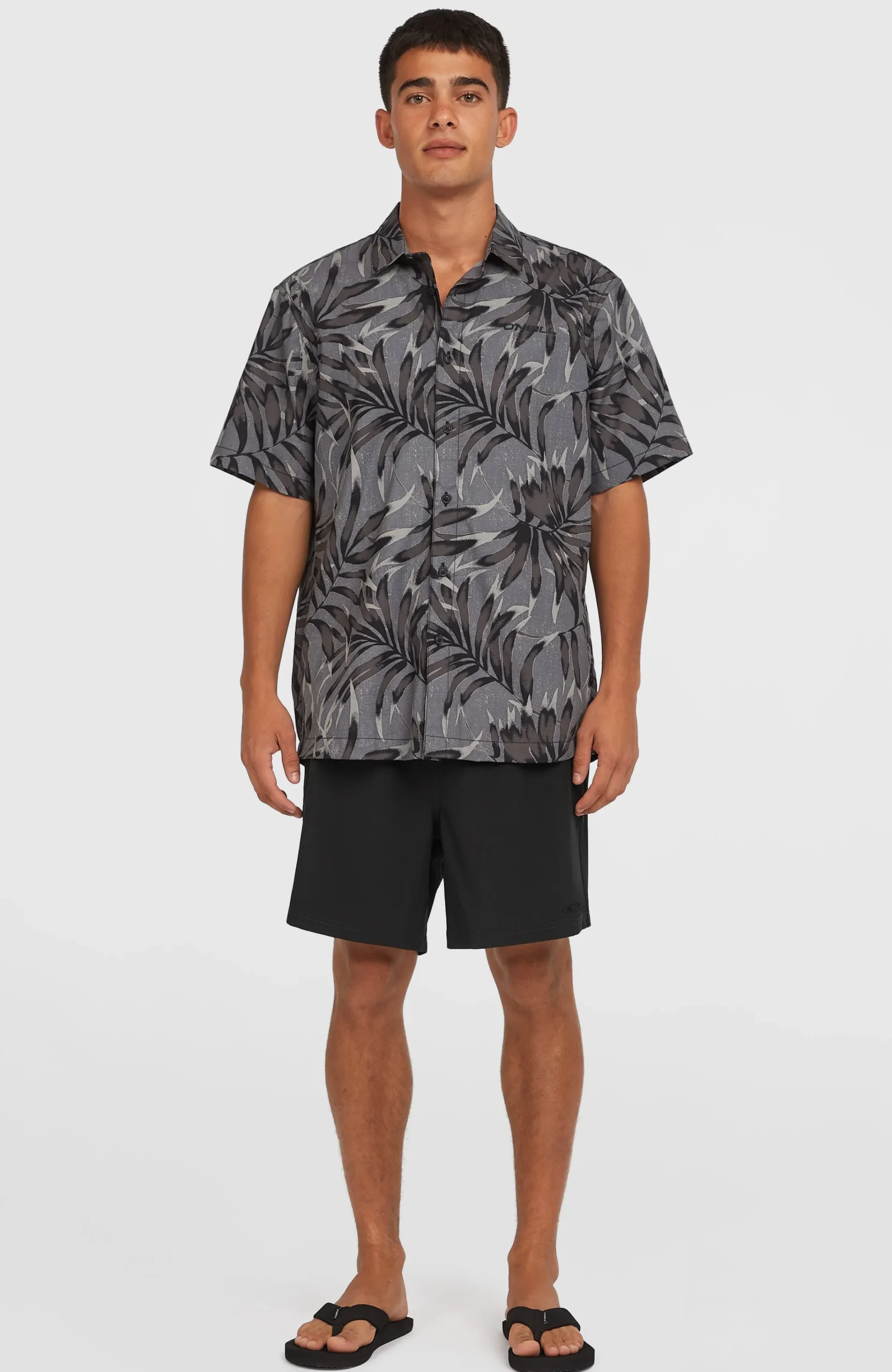 Homme O'Neill Shorts De Bain|Protection Anti-Uv-HommesShort de bain Pocket Print 16| Noire