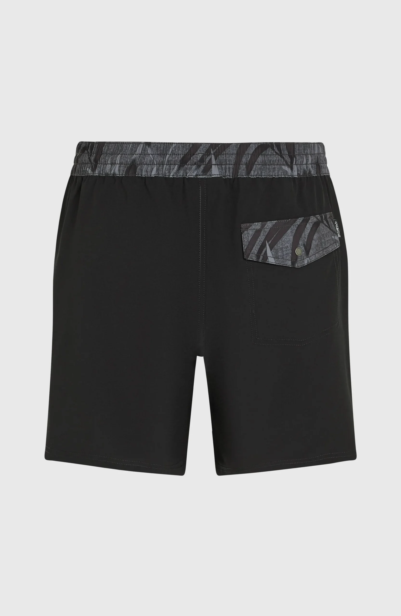 Homme O'Neill Shorts De Bain|Protection Anti-Uv-HommesShort de bain Pocket Print 16| Noire