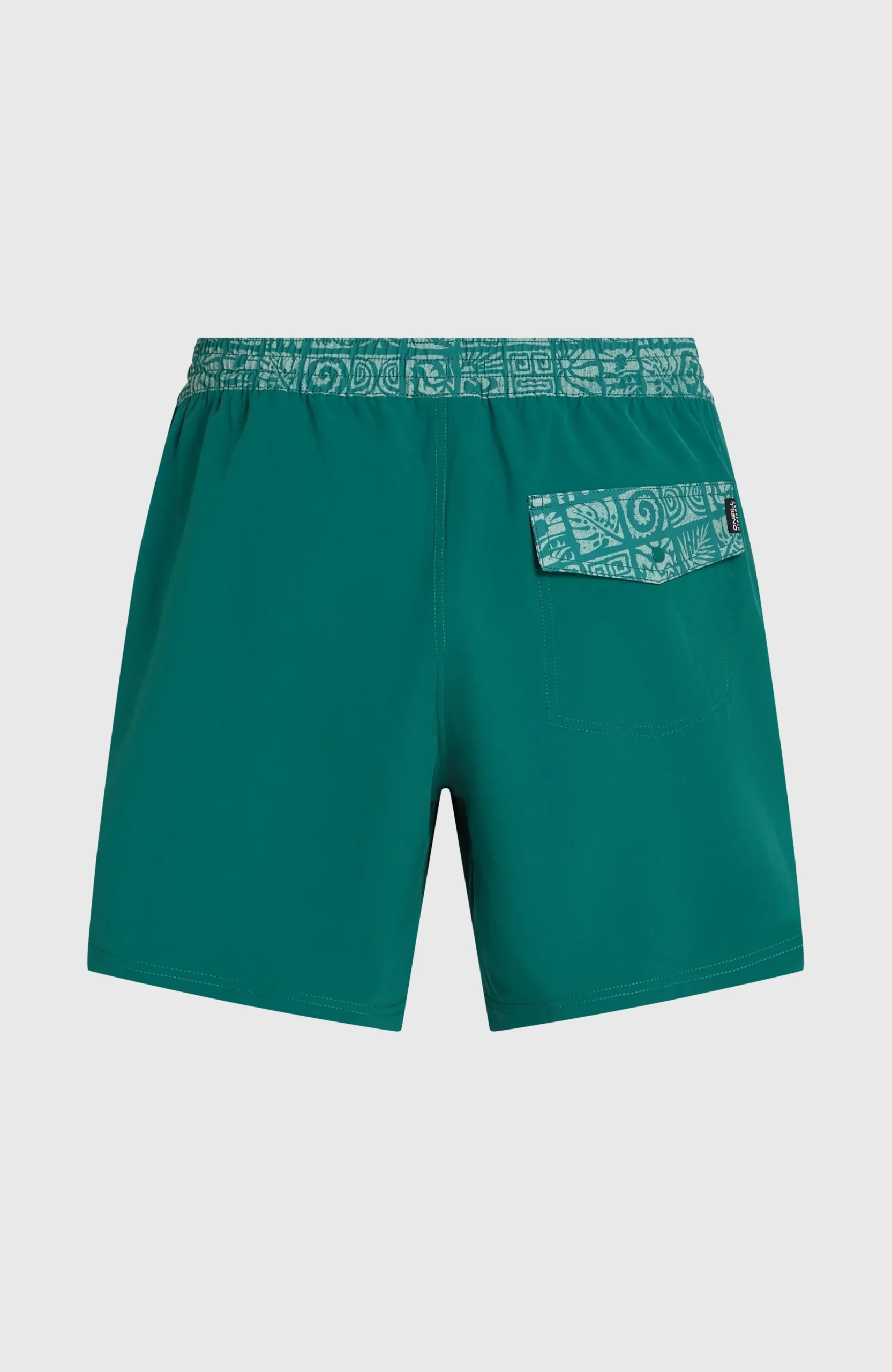 Homme O'Neill Shorts De Bain|Protection Anti-Uv-HommesShort de bain Pocket Print 16| Vert
