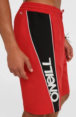 Homme O'Neill Shorts De Bain|Protection Anti-Uv-HommesShorts de bain 90s 21| Rouge