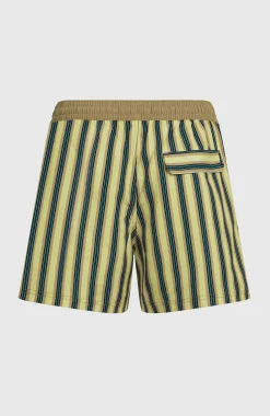 Homme O'Neill Shorts De Bain|Protection Anti-Uv-HommesShorts de bain O'Riginals Stripe 15| Jaune