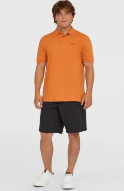 Homme O'Neill Polos|Protection Anti-Uv-HommesSlub Polo Small Logo| Orange