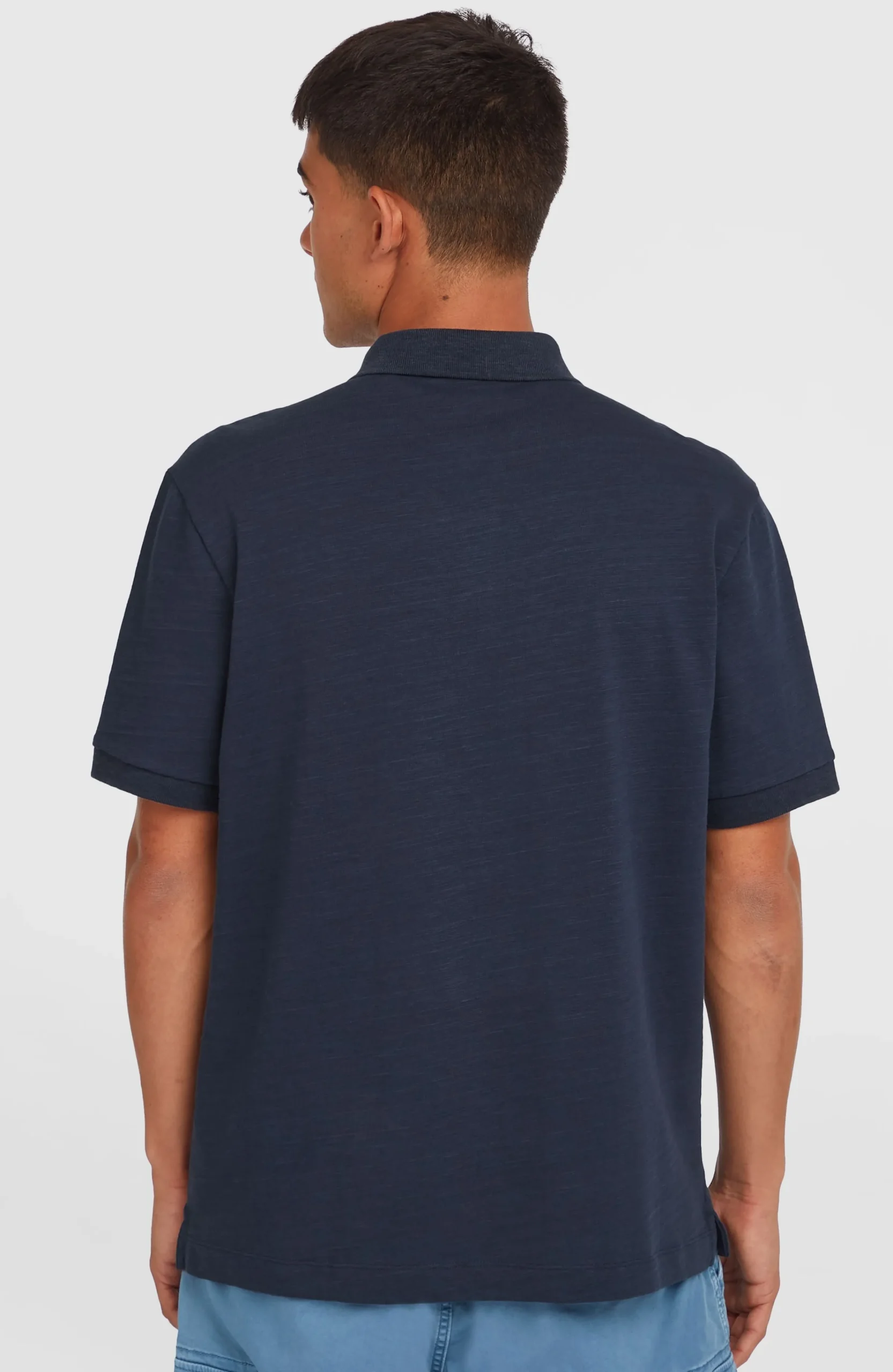Homme O'Neill Polos|Protection Anti-Uv-HommesSlub Polo Small Logo| Bleu