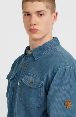 Homme O'Neill Polaires|Tops & Chemises-HommesSurchemise O'Riginals en velours côtelé et doublée en polaire| Bleu