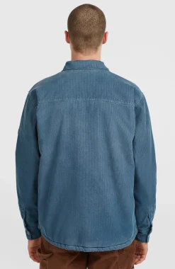 Homme O'Neill Polaires|Tops & Chemises-HommesSurchemise O'Riginals en velours côtelé et doublée en polaire| Bleu