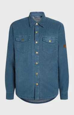 Homme O'Neill Polaires|Tops & Chemises-HommesSurchemise O'Riginals en velours côtelé et doublée en polaire| Bleu