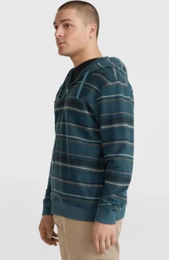 Homme O'Neill Sweats & Pulls|Protection Anti-Uv-HommesSweat à capuche Bavaro à zip intégral| Bleu