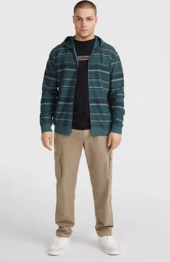 Homme O'Neill Sweats & Pulls|Protection Anti-Uv-HommesSweat à capuche Bavaro à zip intégral| Bleu